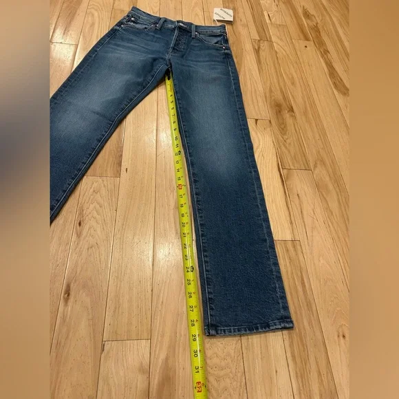 NWT Mother Superior The Hiker Skimp Jeans in Dream Team Wash - Women’s Size 24 - Picture 9 of 12